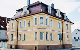 Hotel Pension De Lux Augsburg Exterior photo